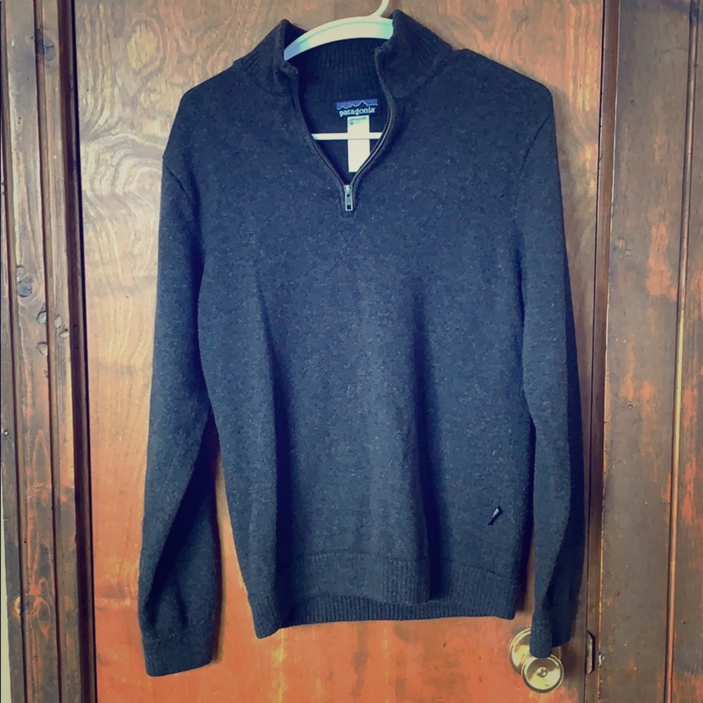 Men’s Patagonia Wool Zip Sweater